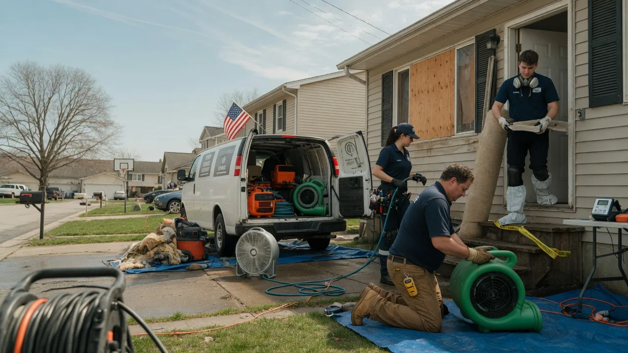 Water Damage Restoration in Meade, KS near me